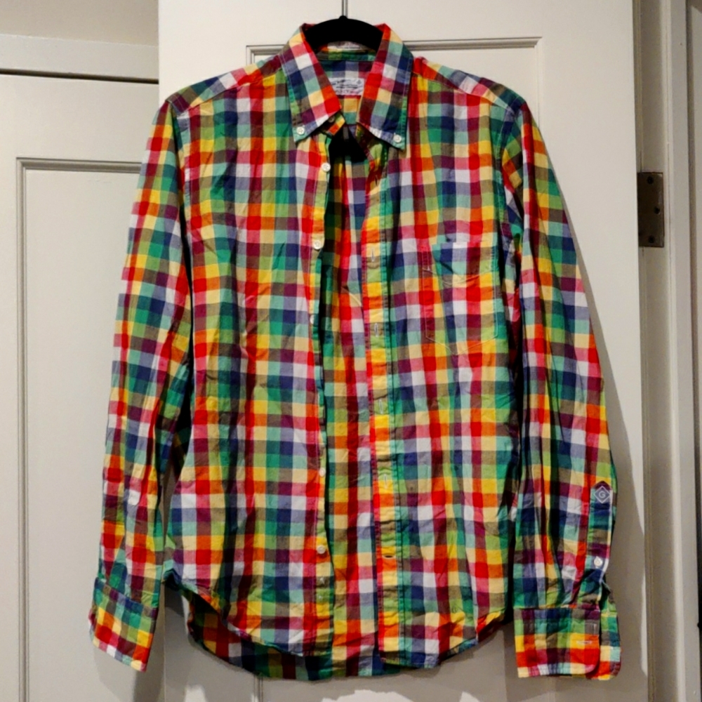 GANT rugger bright Madras button down